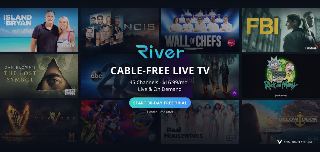RiverTV, Canada’s Premier Live &#038; On Demand TV Streaming Service, Announces 30 Day Free Trial Offer