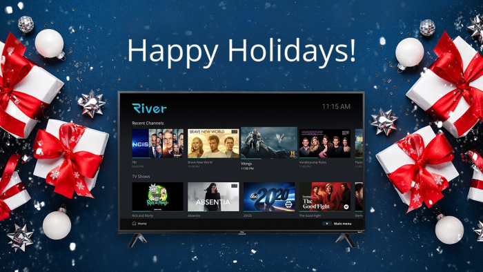 Happy Holidays, Happy Holidays from RiverTV!